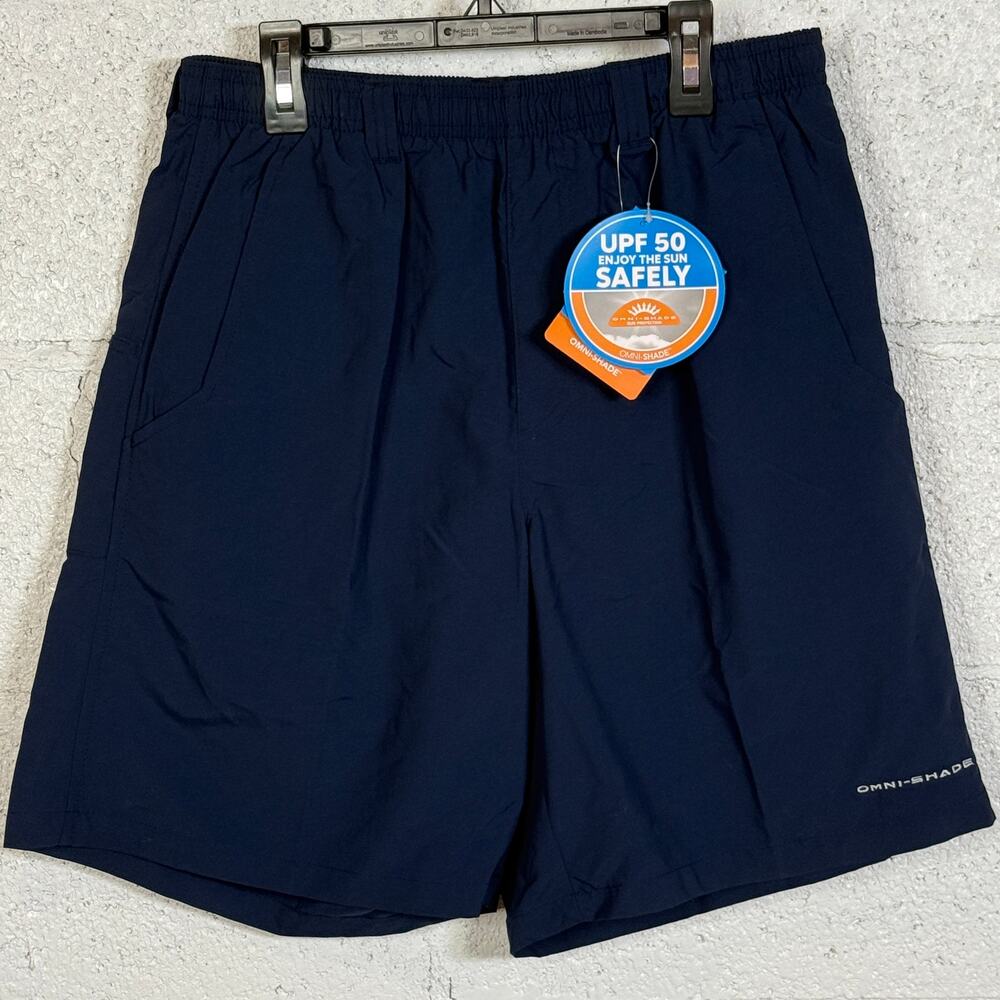 Columbia Men's 8" Back Cast III Upf 50 Water Short Collegiate Navy Small - Picture 4 of 8